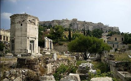 Roman Agora, Hadrian's Library, Plaka